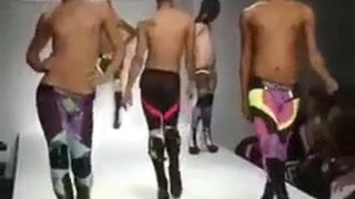 Black Crossdresser in Fierce Runway Show