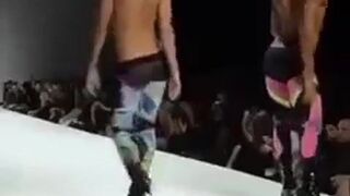 Black Crossdresser in Fierce Runway Show