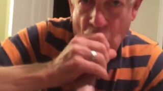 Daddy's Cock Sucking Adventure - Amateur Blowjob