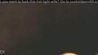 Cuckold Hubby Holds Down Wife Getting Fucked by BBC