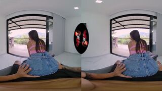 Beautiful Petite Latina Banging In VR