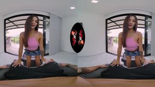 Beautiful Petite Latina Banging In VR