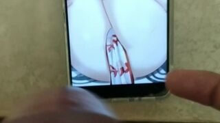 Hentai footjob Cum Tribute Request