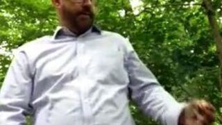 Forest Masturbation: Daddy's Outdoor Adventure