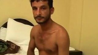 Big-Cocked Turkish Man Masturbating Solo