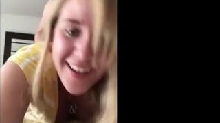 Blonde Amateur Enjoys Doggy-Style Pounding