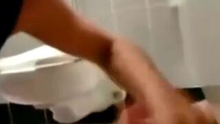 Emo Amateur Takes on a Big Cock in the WC