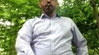 Forest Masturbation: Daddy's Outdoor Adventure