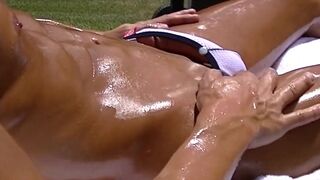 Outdoor Masturbation & Cum Play with a Cute Twink