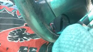 Car Dildo Orgasm