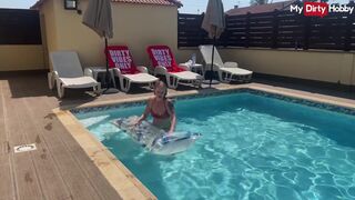 Emma Wolf is a horny cutie who fucks in the swimming pool