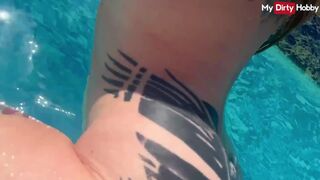 Emma Wolf is a horny cutie who fucks in the swimming pool