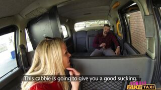 Welsh male STRIPPER gets a BLONDE taxi driver naked and fucks in wild positions