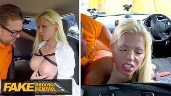 Fake Driving School - Test my TITS and then fuck my ASS