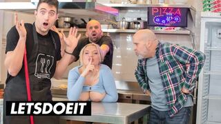 Letsdoeit - Slutty StepMom Miss Jackson Fucks Restaurant Workers - LATINA MILF