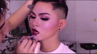 Asian Princess: Emo Crossdresser's Vintage Webcam Show