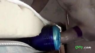 Alien Fleshlight Creampie Fuck With Hunk