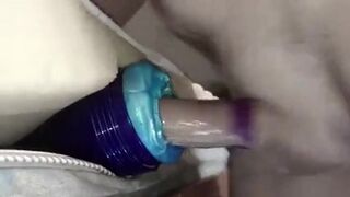 Alien Fleshlight Creampie Fuck With Hunk