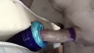 Alien Fleshlight Creampie Fuck With Hunk