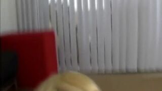 Tasty blonde fucked in doggystyle POV