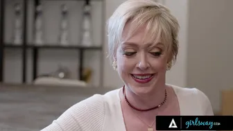 Girls Way - GIRLSWAY - MILF Dee Williams Caught Stepdaughter Sophia Burns Masturbating While Sneakily Doing Same