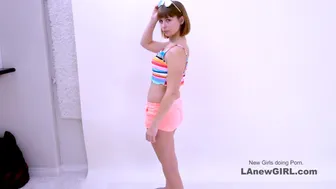 Cute Teenie gets her Little Pussy Fucked by BBC