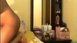 Black Girl Masturbates with a Sex Toy on Webcam