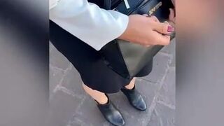 Sex for Money to Hot MILF on the Street! I Give Her Money for Public Blow Job and Public Sex! VOL #2