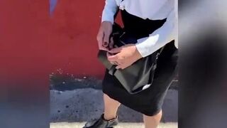 Sex for Money to Hot MILF on the Street! I Give Her Money for Public Blow Job and Public Sex! VOL #2