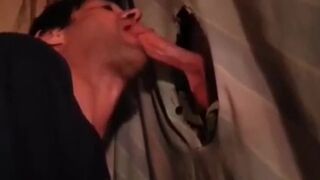 Glory Hole Suck Off: Big Cock Amateur Action