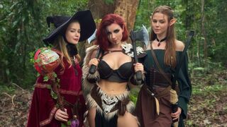 D&D Little Big Porn Adventure Part I - Demon Kitty (Sweetie Fox, Diana Rider, ArinaFox)