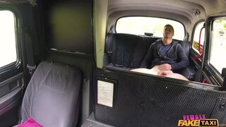 Hot Blonde Takes Czech Cock In Taxi
