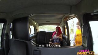 Redhead Fingerfucked by Cabbie