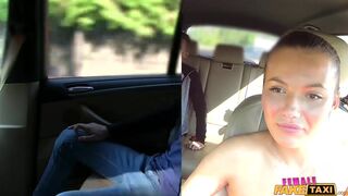 Sexy Driver Gives Discount for Cock