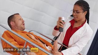 Hot Doctor Kira Noir Fucks her Prison Mate Patient Scott Nails
