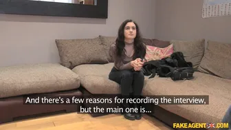 Fake Agent UK - Cum Splattered Face For Petite Teen