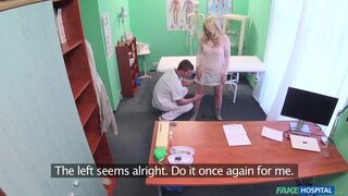 Doctor Gives Czech Babe Wet Panties