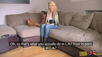 Casting Audition porn video – Fake Agent UK - From LA To London, Only To Get Fucked!