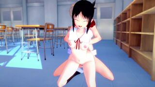Shinomiya Kaguya has some fun after class