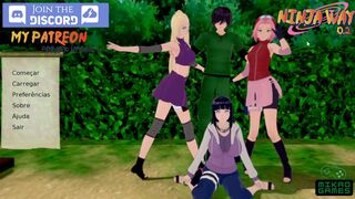[Gameplay] Encontrei a Sakura e descobri como ela e Safada - Ninja Away ep 1