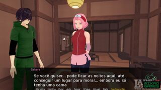 [Gameplay] Encontrei a Sakura e descobri como ela e Safada - Ninja Away ep 1