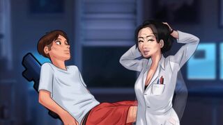 [Gameplay] Summertime saga - the nurse gave me a handjob