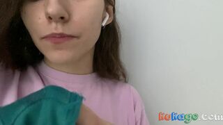 Tasting Cream from Panties - Solo BDSM Webcam Show