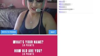 GameGirl play  Sex Game and flash boobs