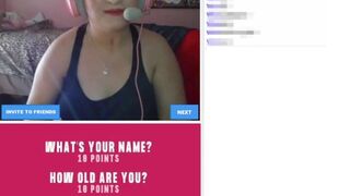 GameGirl play  Sex Game and flash boobs