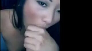 Asian Handjob and Blowjob Amateur Video