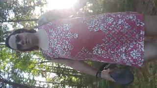 Crossdresser's Outdoor Adventure