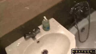 Fitonyashka Fucks in the Bathroom after a Workout