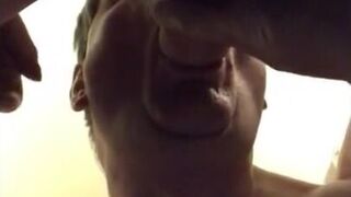 Big Dick Blowjob at the Mens Club