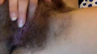 Bushy 18-Year-Old Amateur Pussy